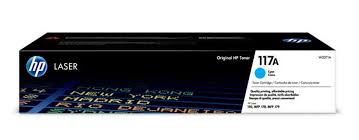 HP 117A Cyan Original Laser Toner Cartridge - W2071A