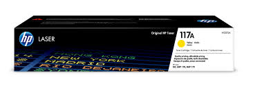 HP 117A Yellow Original Laser Toner Cartridge - W2072A