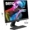 BenQ GW2480 24 Inch FHD 1080p Eye-Care LED Monitor, 1920x1080 Display, IPS Panel, 1Wx2 Speakers GW2480 - Image 4