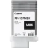 Canon PFI 107 Original Ink Cartridge - Matte Black 6704B001 - Image 3