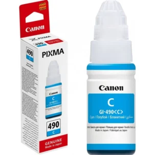 Canon PIXMA GI-490 Original Ink Bottle - Cyan IOC490