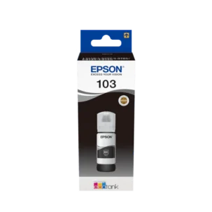 Epson EcoTank 103 (65ml) Original Ink Bottle Cartridge - Black C13T00S14A
