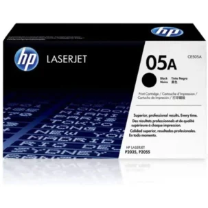 HP 05A Original Toner Cartridge for HP LaserJet P2035 and P2055 Printer series - Black CE505A
