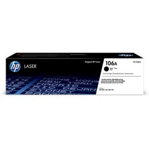 HP 106A Original Toner Cartridge for HP Laser  Printers W1106A