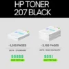 HP 207A Original Toner Cartridge for HP LaserJet Pro M255, M282, M283 - Black W2210A - Image 3