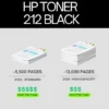HP 212X Original Toner Cartridge for HP Color LaserJet Enterprise MFP M578dn, M554dn, M555dn, M555x - Black W2120X - Image 3