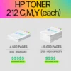 HP 212A Original Toner Cartridge for HP Color LaserJet Enterprise MFP M578dn, M554dn, M555dn, M555x - Black W2120A - Image 3