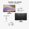 HP 27" P27 G5 FHD Monitor – IPS Panel, 75Hz Refresh Rate, HDMI & DisplayPort | 64X69AA 64X69AA - Image 2
