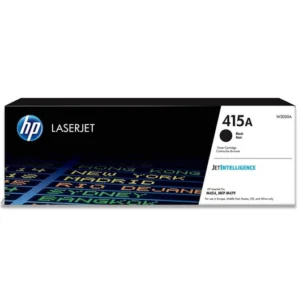 HP 415A Original Toner Cartridge for HP Color LaserJet Enterprise M455dn, MFP M480f, Pro M454dn, Pro M454dw, Pro M454nw, Pro MFP M479dw, Pro MFP M479fdn, Pro MFP M479fdw, Pro MFP M479fnw Printers - Black W2030A