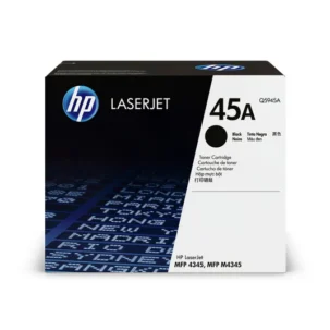 HP 45A Original Toner Cartridge for HP LaserJet 4345 MFP, M4345 MFP Printer Series - Black Q5945A