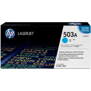 HP 503A Original LaserJet Toner Cartridge - Cyan Q7581A