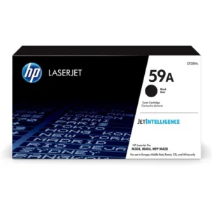 HP 59A Original Toner Cartridge for HP LaserJet Enterprise M406dn, MFP M430f, Pro M304a, M305d, M305dn, M404dn, M404dw, M404n, M405d, M405dn, M405dw, M405n, MFP M329dn, M329dw, M428fdn, M428fdw, M429fdn, M429fdw, M428dw, M429dw Printer - Black CF259A