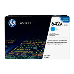 HP 642A Original LaserJet Toner Cartridge - Cyan CB401A