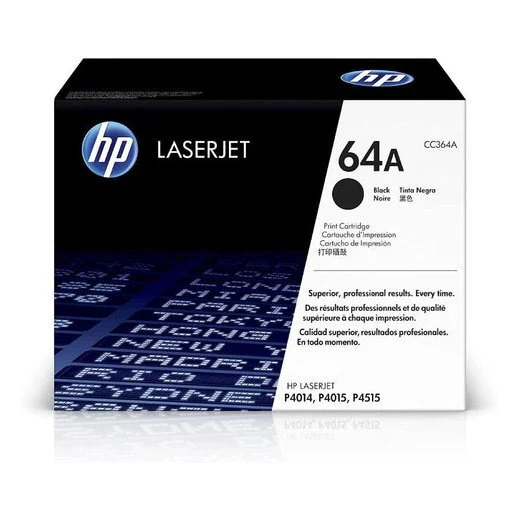 HP 64A Original Toner Cartridge for HP LaserJet P4015, P4014, P4515 Printer series CC364A