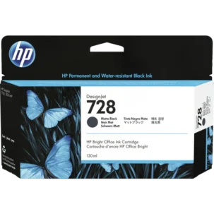 HP 728 (130ml) DesignJet Original Ink Cartridge - Yellow F9J65A