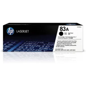 HP 83A Original Toner Cartridge for HP LaserJet Pro MFP M125, M127, M201n, M201d, M201dw, MFP M225dn, MFP M225dw Printers - Black CF283A