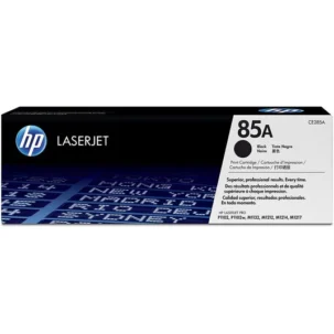 HP 85A Original Toner Cartridge for HP LaserJet Pro M1132, M1136, M1139, M1212, M1214, M1217, M1219, P1102, P1109, P1566 Printers - Black CE285A