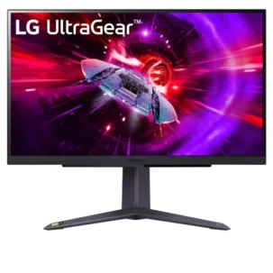 LG 27" 27GR75Q-B Flat QHD Monitor IPS panel 165Hz- DP, HDMI - 1 year LG UAE warranty - 27 inch