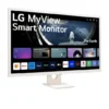 LG 27" 27SR50F-W Flat FHD Smart Monitor-IPS Panel, 60Hz- HDMI,USB - 1 year LG UAE warranty 27SR50FW - Image 5