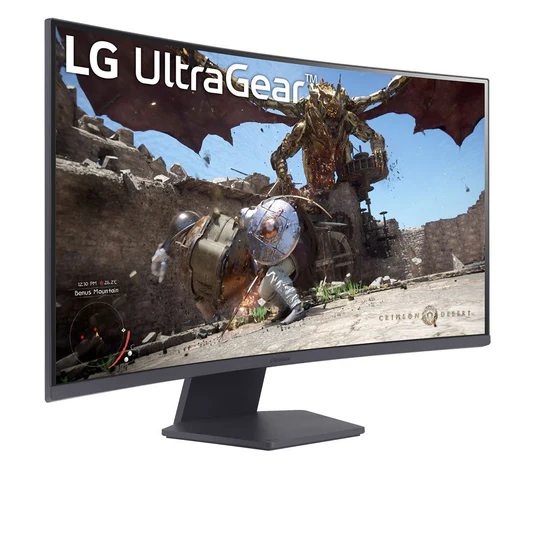 LG UltraGear™ 32GS60QC-B 32" QHD 180Hz Curved Gaming Monitor 32GS60QC-B - Image 5