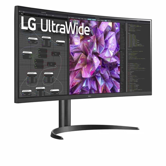 LG 34" 34WQ75C-B Curved UWQHD Monitor IPS panel 60Hz- DP,HDMI,USB - 1 year LG UAE warranty 34WQ75C - Image 6