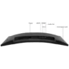 Lenovo 34" G34w-30 Curved UWQHD Monitor VA panel 165Hz- HDMI,DP 66F1GAC1UK - Image 6