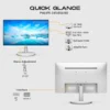 Philips 24" 241V8W Flat FHD Monitor, IPS Panel 75Hz- HDMI 241V8W - Image 2