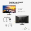 Philips 27" 27E1N5800E Flat 4K UHD Monitor IPS panel 60Hz- DP, HDMI 27E1N5800E/89 - Image 3