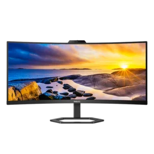 Philips 34" 34E1C5600HE Curve UltraWide WQHD Monitor VA panel 100Hz- DP, HDMI, USB-C with bulit in Webcam and Speaker - 3 YEARS PHILIPS WARRANTY 34E1C5600HE/89