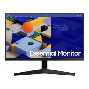 Samsung 22" LS22C310-S3 S31C Essential Full HD Flat Monitor, IPS Panel, 75Hz, Borderless Design, AMD FreeSync - 3 years Samsung UAE warranty LS22C310EAMXUE