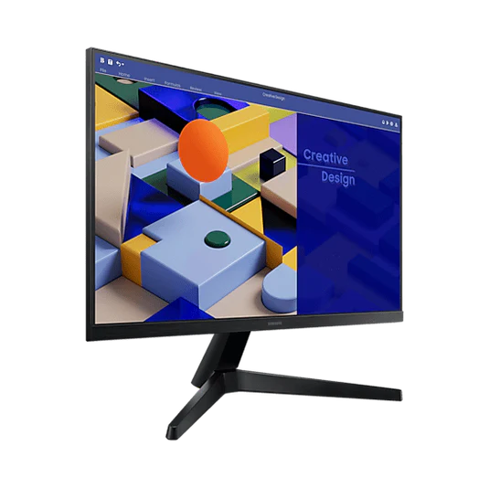 Samsung 24" - S3 S31C Essential Full HD Flat Monitor, IPS Panel, 75Hz, Borderless Design, AMD FreeSync - 3 years Samsung UAE warranty LS24C310EAMXUE - Image 2