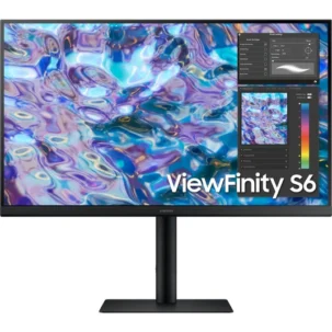 Samsung 27" LS27B610 Flat QHD Monitor Flat IPS Panel 75Hz- DP, HDMI - 3 years Samsung UAE warranty LS27B610EQMXUE