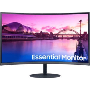 Samsung 27" LS27C390 Curved 1000R FHD Monitor VA panel 75Hz- DP, HDMI - 3 years Samsung UAE warranty LS27C390EAMXUE