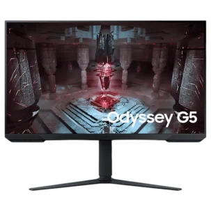 Samsung 27" LS27CG510 G5 Odyssey Flat QHD Gaming Monitor VA Panel- 165Hz, DP, HDMI - 3 years Samsung UAE warranty LS27CG510EMXUE