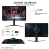 Samsung 27" LS27CG510 G5 Odyssey Flat QHD Gaming Monitor VA Panel- 165Hz, DP, HDMI - 3 years Samsung UAE warranty LS27CG510EMXUE - Image 2