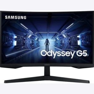 Samsung 32" LC32G55 Curved QHD Monitor VA panel 144Hz- DP, HDMI - 3 years Samsung UAE warranty LC32G55TQWMXUE