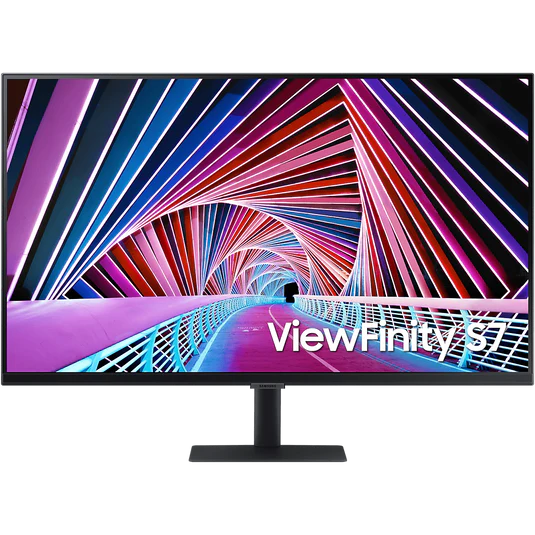 Samsung 32" LS32A700 UHD Flat Monitor VA Panel 60Hz - HDMI, DP - 3 years Samsung UAE warranty LS32A700NWNXZA