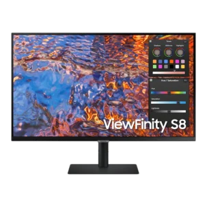 Samsung 32" LS32B800 UHD Flat Monitor IPS Panel, 60Hz - HDMI, Display Port - 3 years Samsung UAE warranty LS32B800PXMXUE