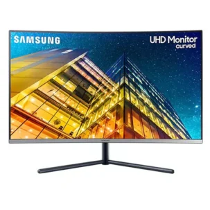 Samsung 32" LU32R590 UHD Curved Monitor, VA Panel, 60Hz - HDMI, DisplayPort - 3 years Samsung UAE warranty LU32R590CWMXUE