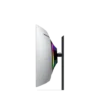 Samsung 34" LS34BG850 Odyssey 1800R Curved UWQHD Monitor OLED panel 175Hz-MicroHDMI, MiniDP, USB-C & Speakers, Silver - 3 years Samsung UAE warranty LS34BG850SMXUE - Image 5