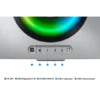 Samsung 34" LS34BG850 Odyssey 1800R Curved UWQHD Monitor OLED panel 175Hz-MicroHDMI, MiniDP, USB-C & Speakers, Silver - 3 years Samsung UAE warranty LS34BG850SMXUE - Image 9