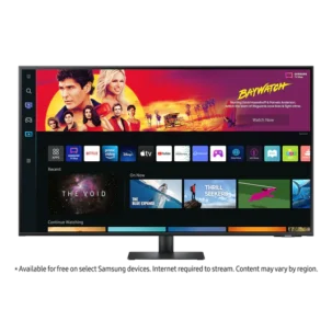 Samsung 43" LS43BM700 Flat UHD Monitor VA panel 60Hz- HDMI, USB-C - 3 years Samsung UAE warranty LS43BM700UMXUE