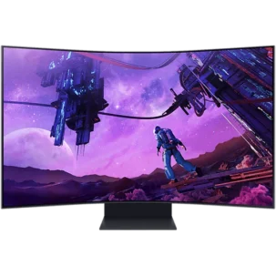 Samsung 55" LS55BG970 Odyssey Ark Curved 1000R UHD Monitor VA panel 165Hz- HDMI,USB Hub - 1 Year LS55BG970NMXUE