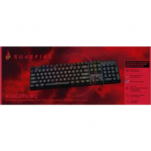 SureFire KingPin M2 Mechanical Gaming RGB Keyboard QWERTY US English 48719