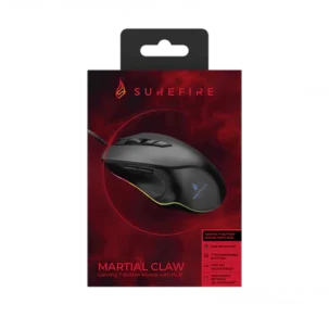 SureFire Martial Claw Gaming 7-Button Mouse with RGB SUF48837