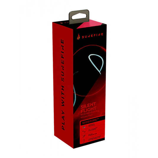 SureFire Silent Flight RGB-680 Gaming Mouse Pad 48813