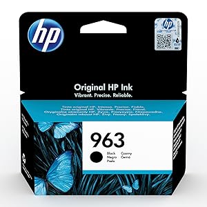 HP 963 Original Ink Cartridge for HP OfficeJet - Black 3JA26AE