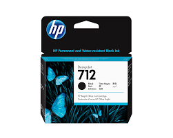 HP 712 Original Ink Black 80ML 3ED71