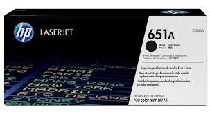 HP 651A Original LaserJet Toner Cartridge - Black CE340A