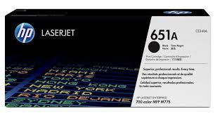 HP 651A Original LaserJet Toner Cartridge - Black CE340A